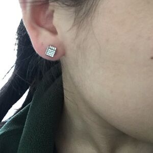 Authentic Vita Fede cube earrings